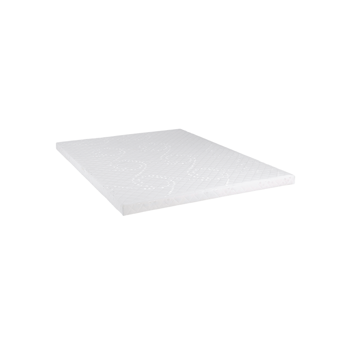 Sommier  NEVADA extra plat Stretch blanc