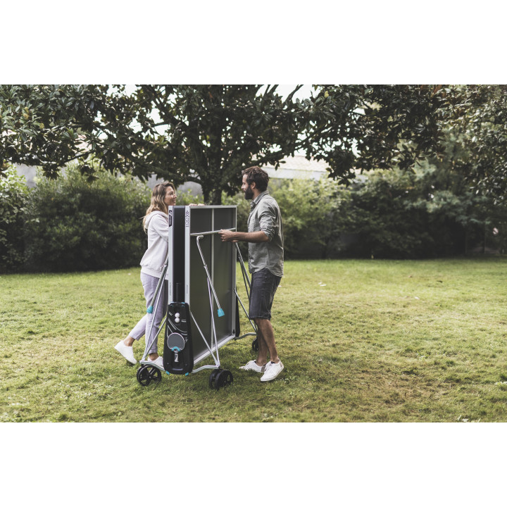 Table Tennis de table 100X Outdoor Gris