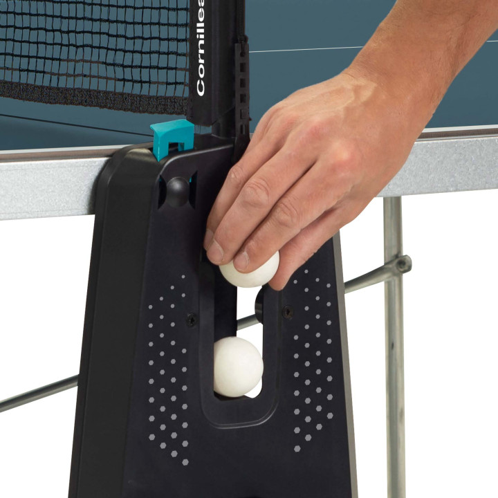 Table Tennis de table 100X Outdoor Bleu