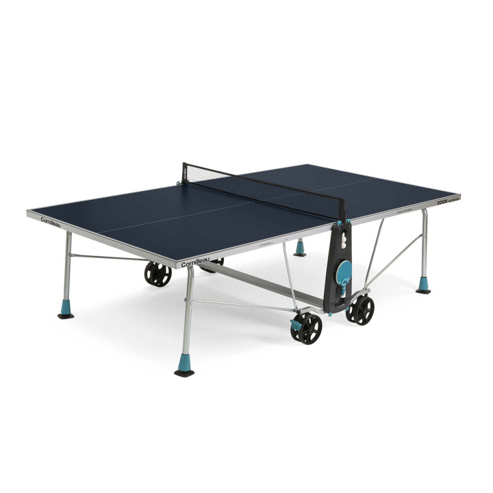 Table Tennis de table 200X Outdoor Bleu