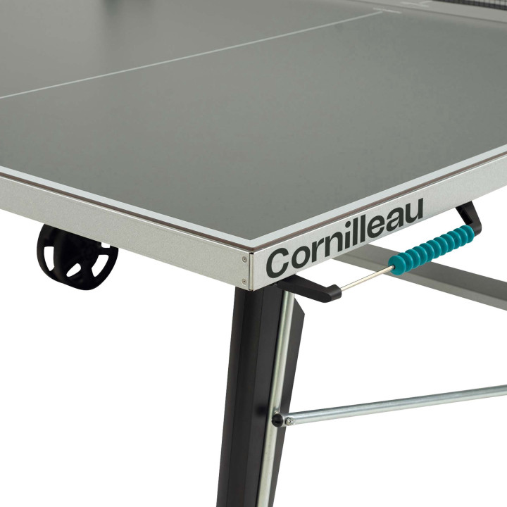 Table Tennis de table 400X Outdoor Gris