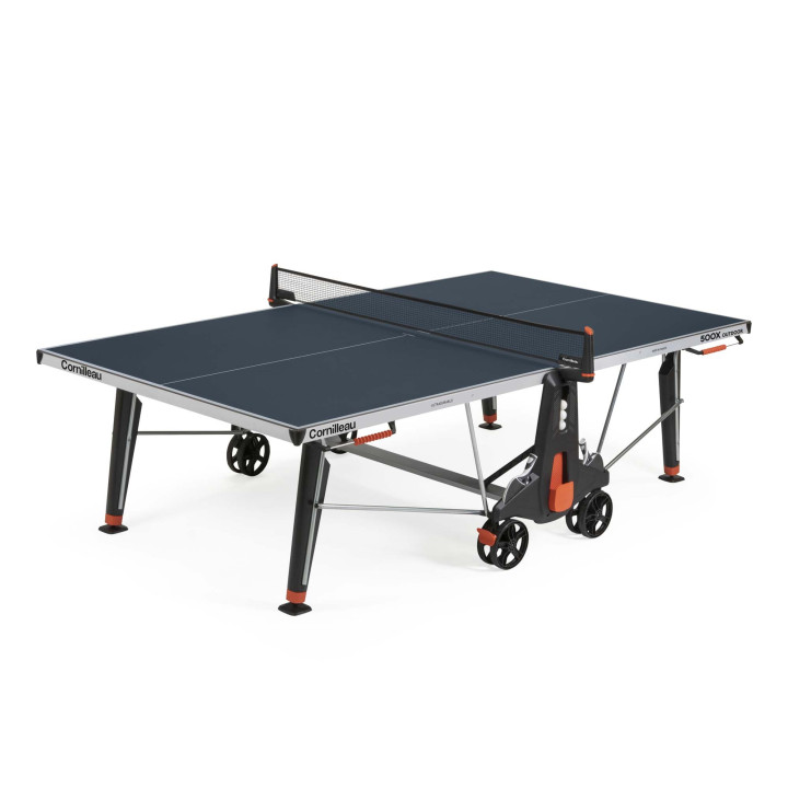 Table Tennis de table 500X Outdoor Bleu