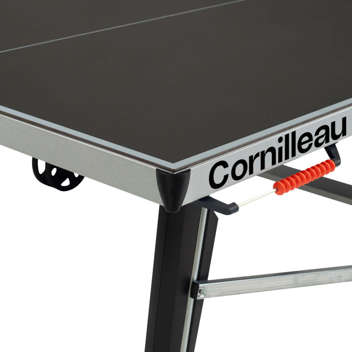 Table Tennis de table 600X Outdoor Noir
