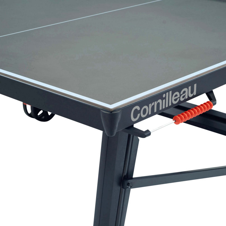 Table Tennis de table 700X Outdoor Noir