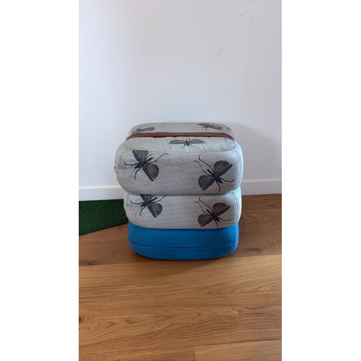 Pouf en Tissu