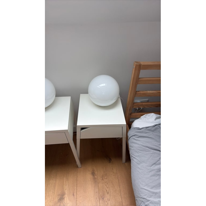 Lampe en verre