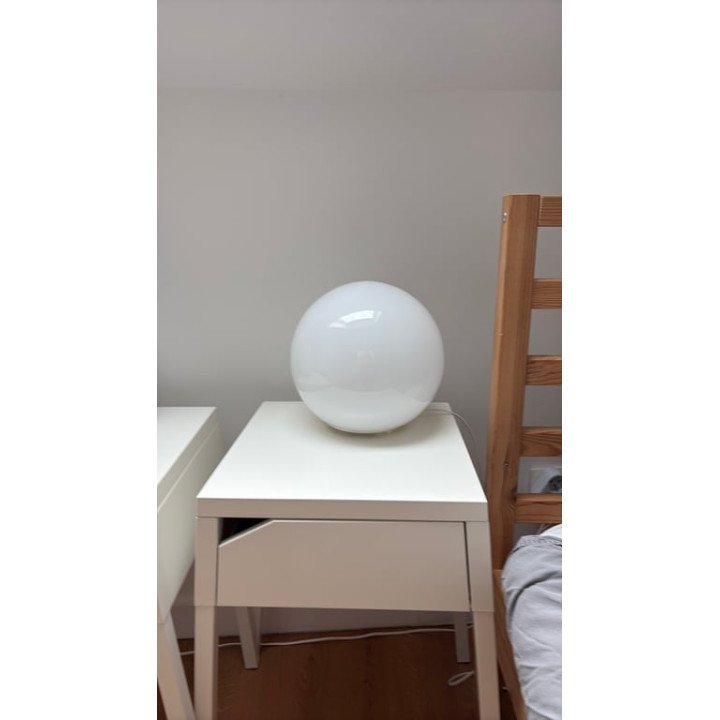 Lampe en verre