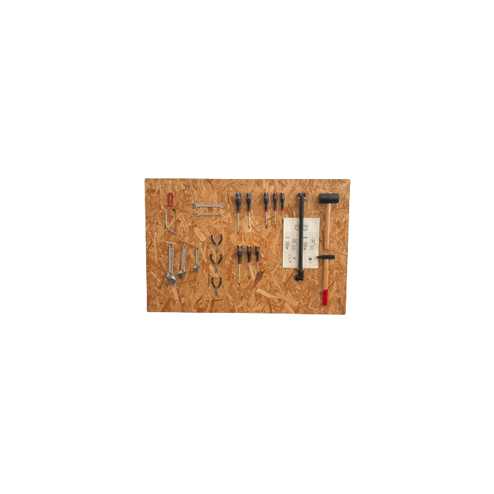 Accessoire autours de l'outil en bois