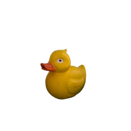 Accessoire en plastique jaune