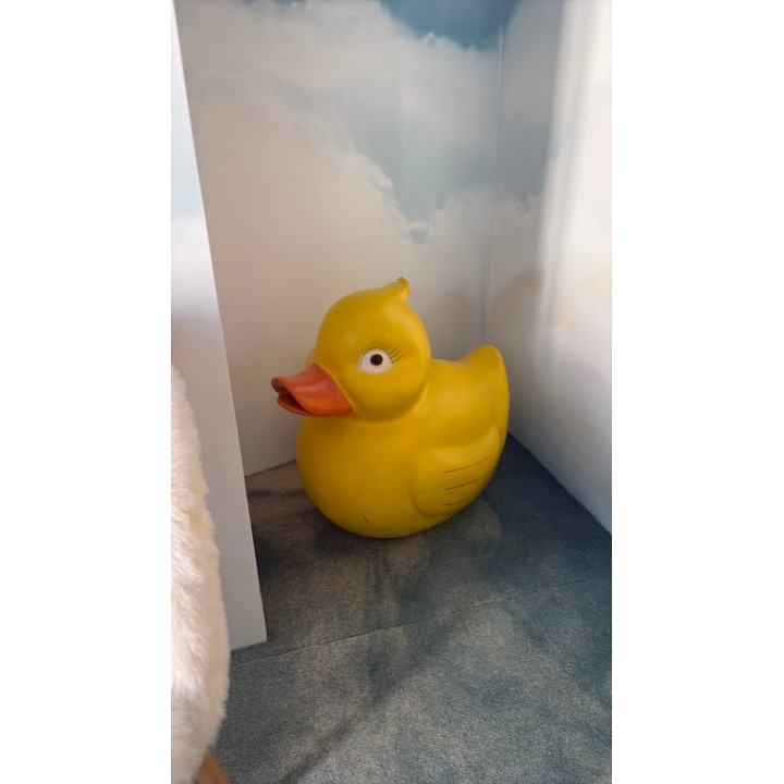 Accessoire en plastique jaune