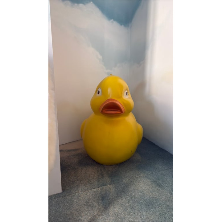 Accessoire en plastique jaune