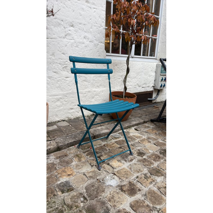Chaise d'extérieur en métal