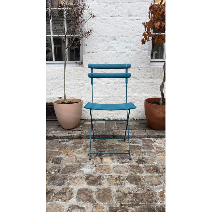 Chaise d'extérieur en métal