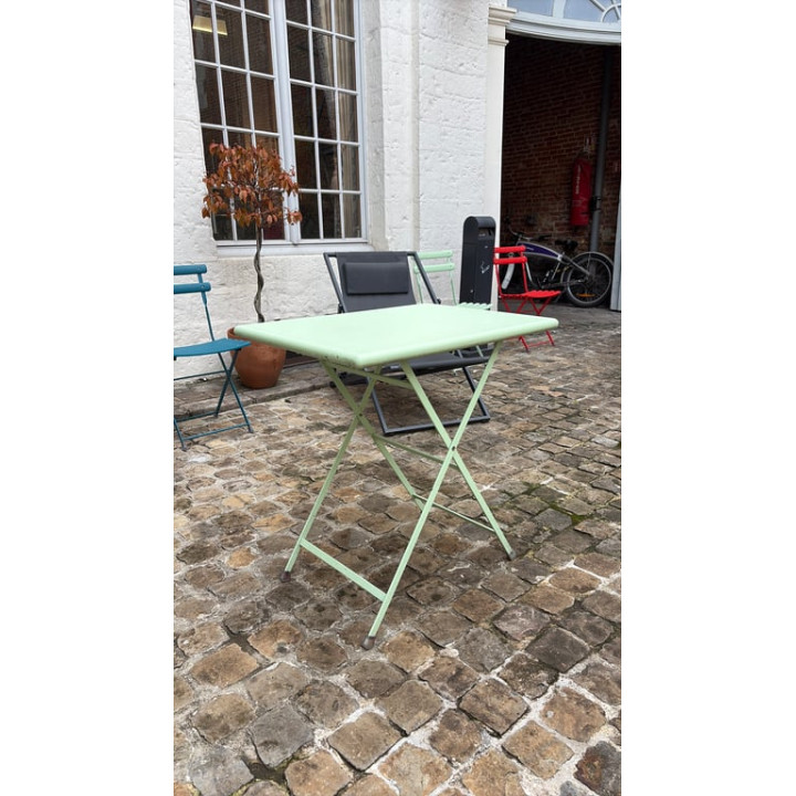 Table d'extérieur rectangulaire rabattable