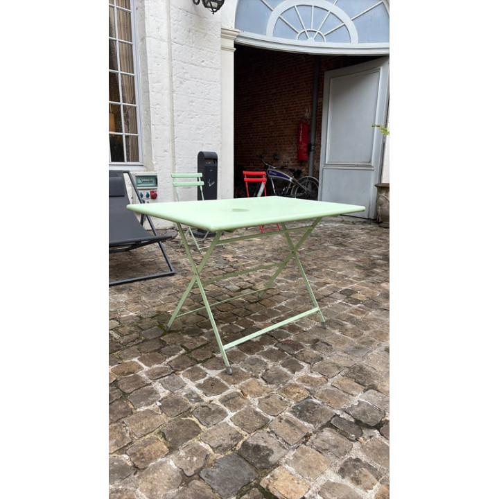 Table d'extérieur rectangulaire rabattable