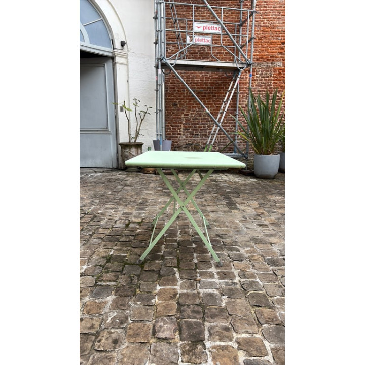 Table d'extérieur rectangulaire rabattable