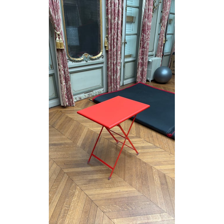 Table d'extérieur rectangulaire rabattable
