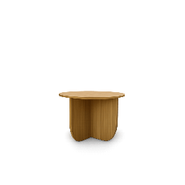 Table basse ronde en bois