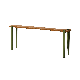 Table haute rectangulaire Tiptoe