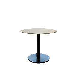 Table inox 3 pers rond - Pedrali