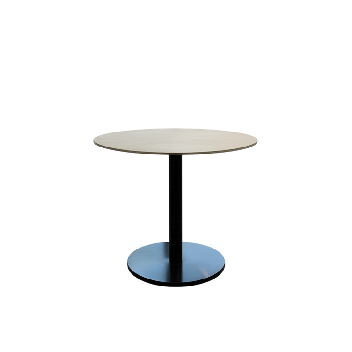 Table inox 3 pers rond - Pedrali