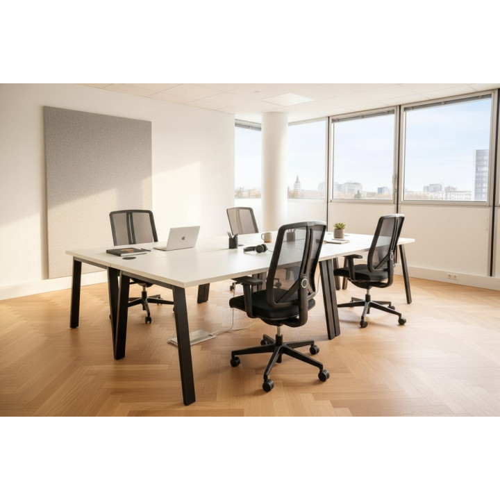 Bench multiposte pour 2 personnes