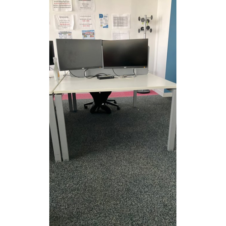 Bench 2 postes 140 - avec top accès
