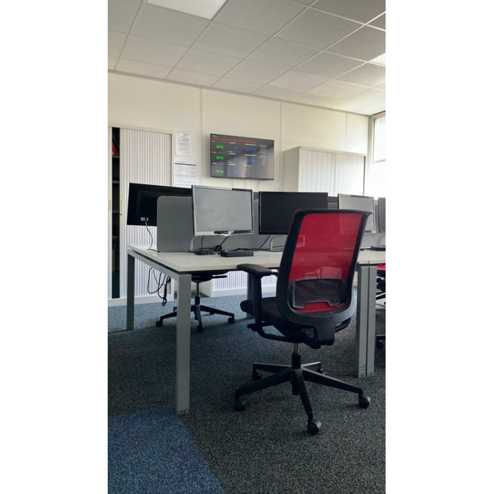 Bench 2 postes 140 - avec top accès