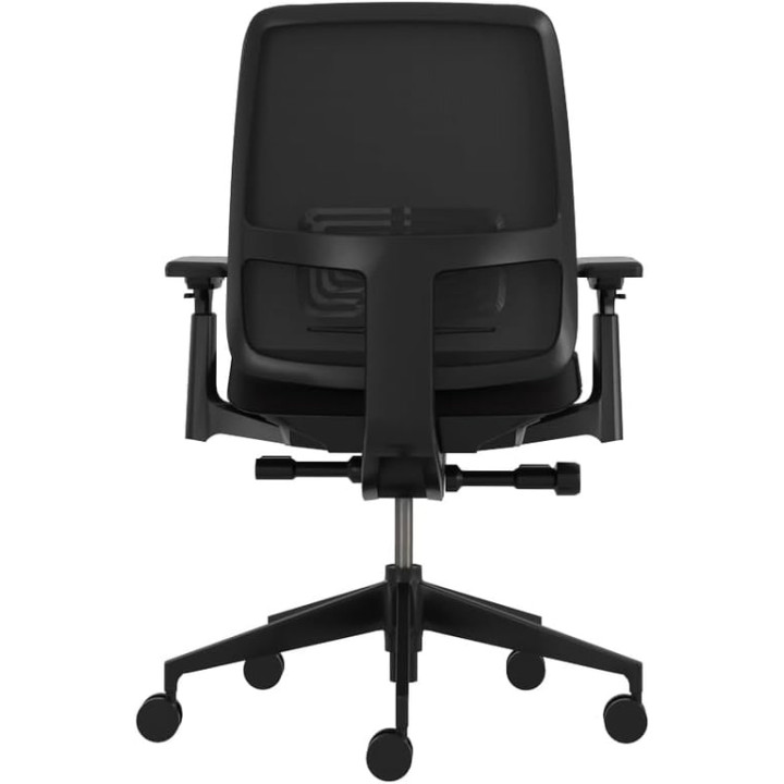 Fauteuil de bureau Haworth Lively assise noire