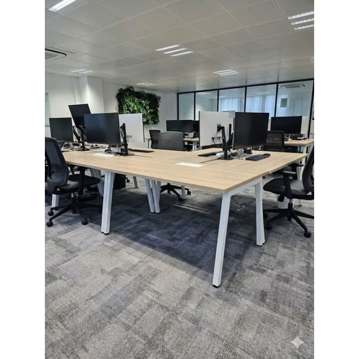 Bureau droit en 120X80 cm