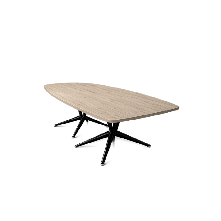 Table tonneau de réunion 200x100