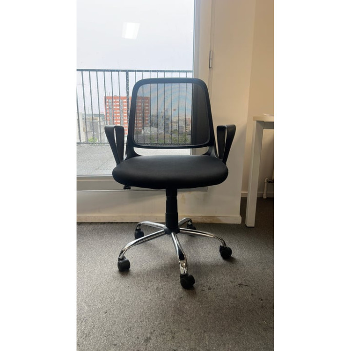 Whoja - Fauteuil de bureau avec roulettes et piètement étoile