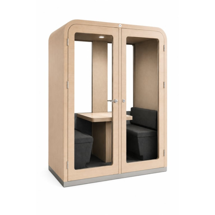 Cabine acoustique 4 places SBS - Quatro