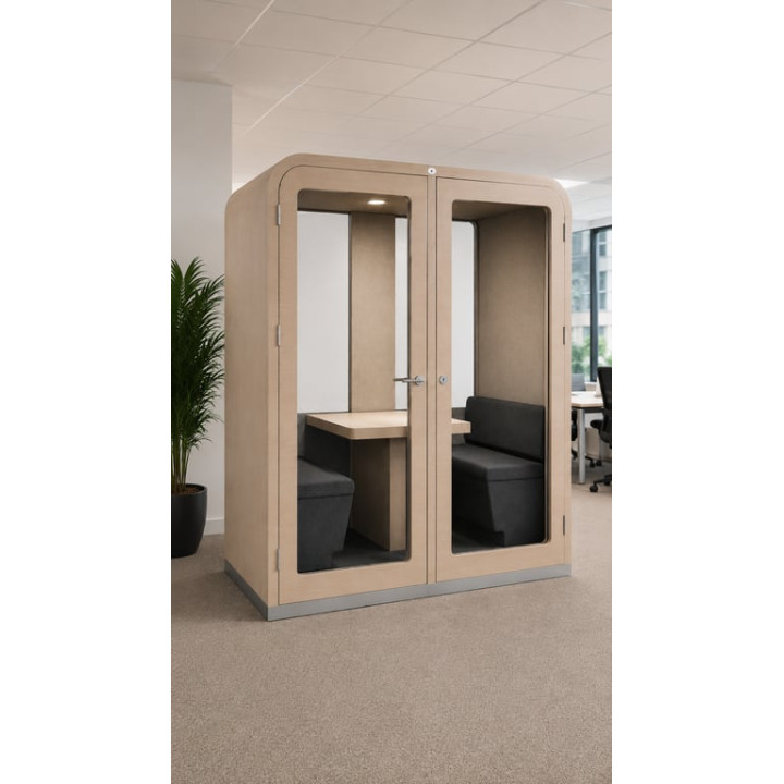Cabine acoustique 4 places SBS - Quatro