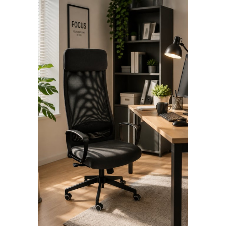 Fauteuil de bureau IKEA Markus Noir