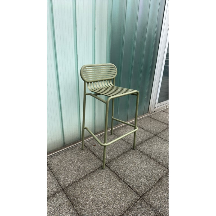 Tabouret haut Petite Friture Weekend Vert