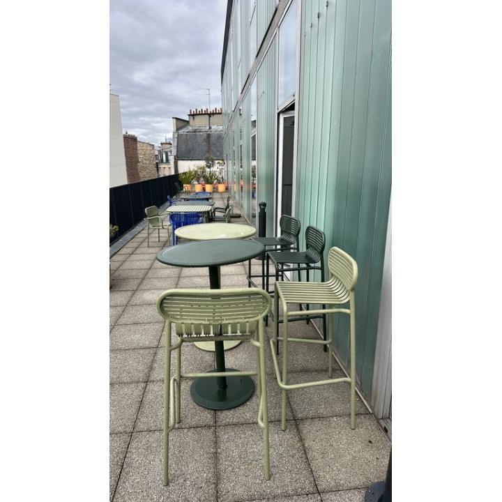 Tabouret haut Petite Friture Weekend Vert