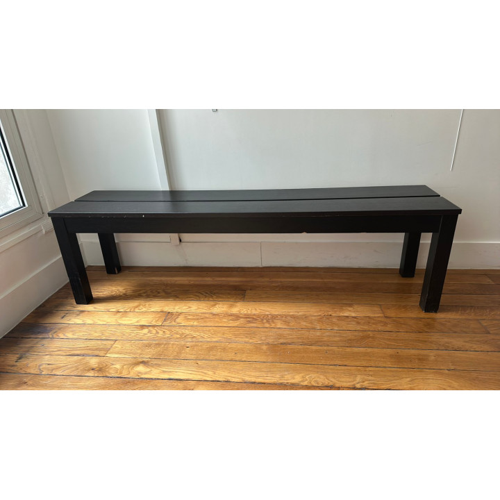 Banc IKEA Bjursta Noir