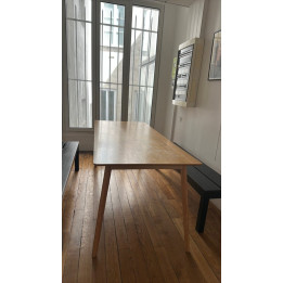 Table rectangulaire 180x80 Chêne