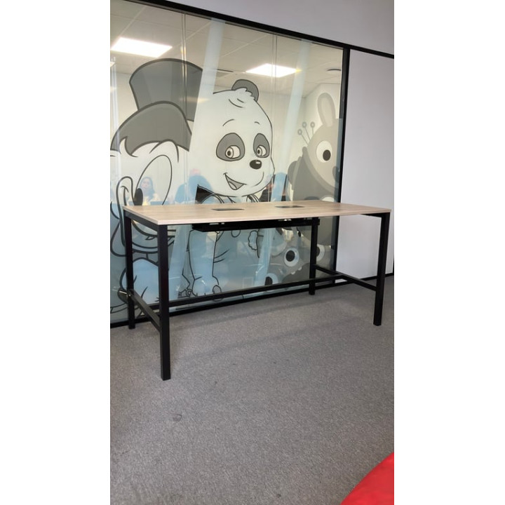 Table haute 200x100 Bois contreplaqué