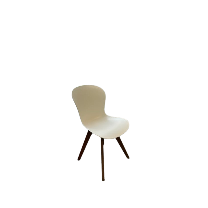 Chaise de cafétéria BoConcept Adelaide Blanc/Chêne