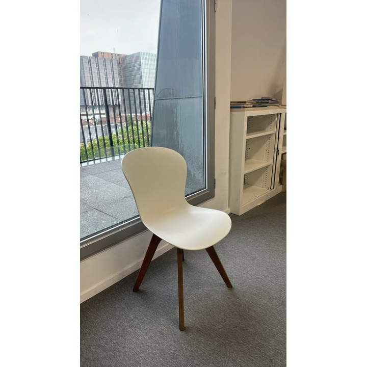 Chaise de cafétéria BoConcept Adelaide Blanc/Chêne