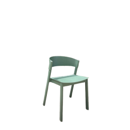 Chaise de réunion en bois clair - Muuto - Cover Side Chair