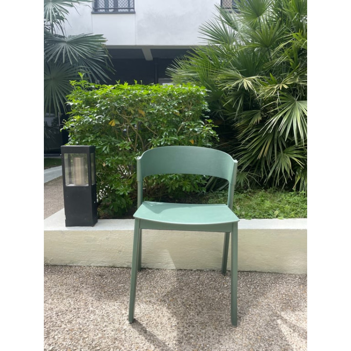 Chaise de réunion en bois clair - Muuto - Cover Side Chair