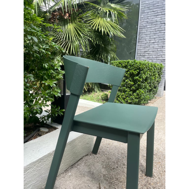 Chaise de réunion en bois clair - Muuto - Cover Side Chair