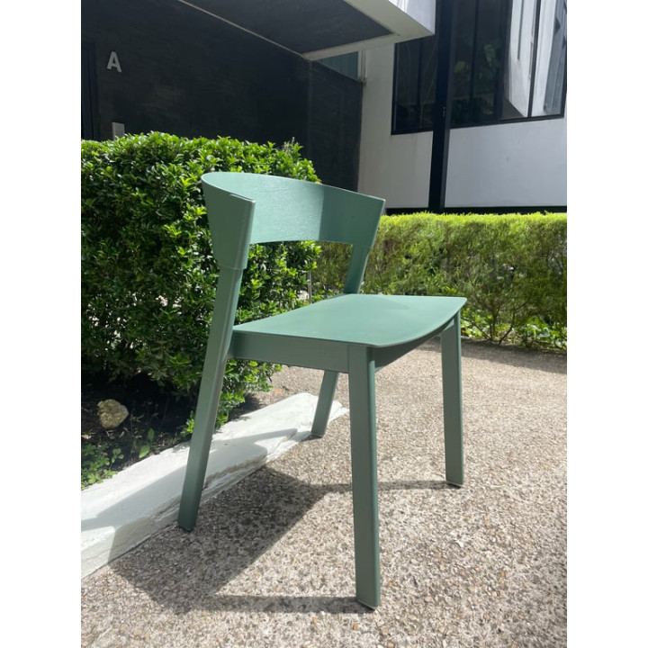 Chaise de réunion en bois clair - Muuto - Cover Side Chair
