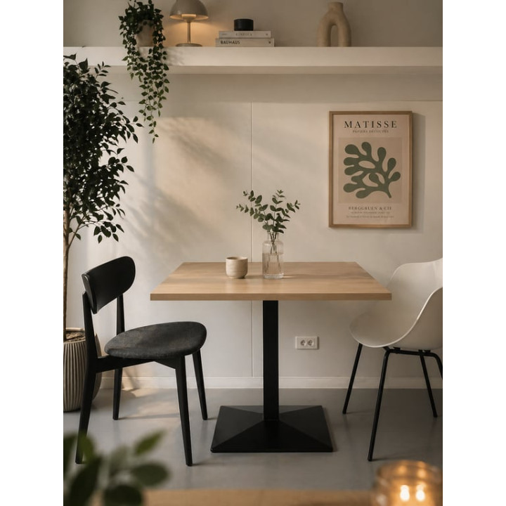 Table de cafétéria rectangulaire