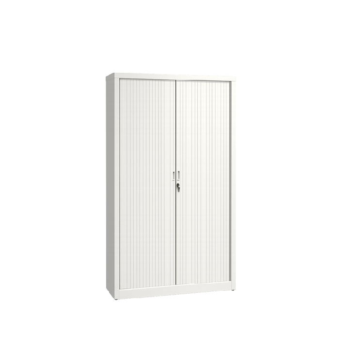 Armoire Haute avec Portes Coulissantes et Fermeture à Clé