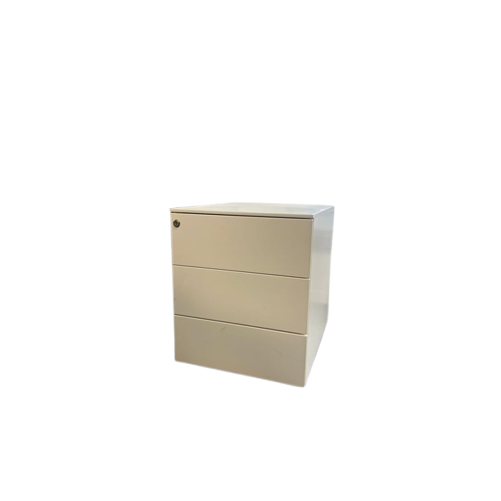 Caisson 3 tiroirs blanc