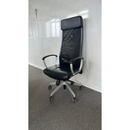 Fauteuil de bureau ergonomique avec têtière en résille